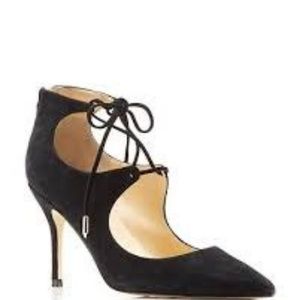 Ivanka Trump ITDeenal-M Black Suede Size 9